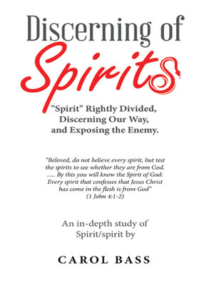 cover image of Discerning of Spirits